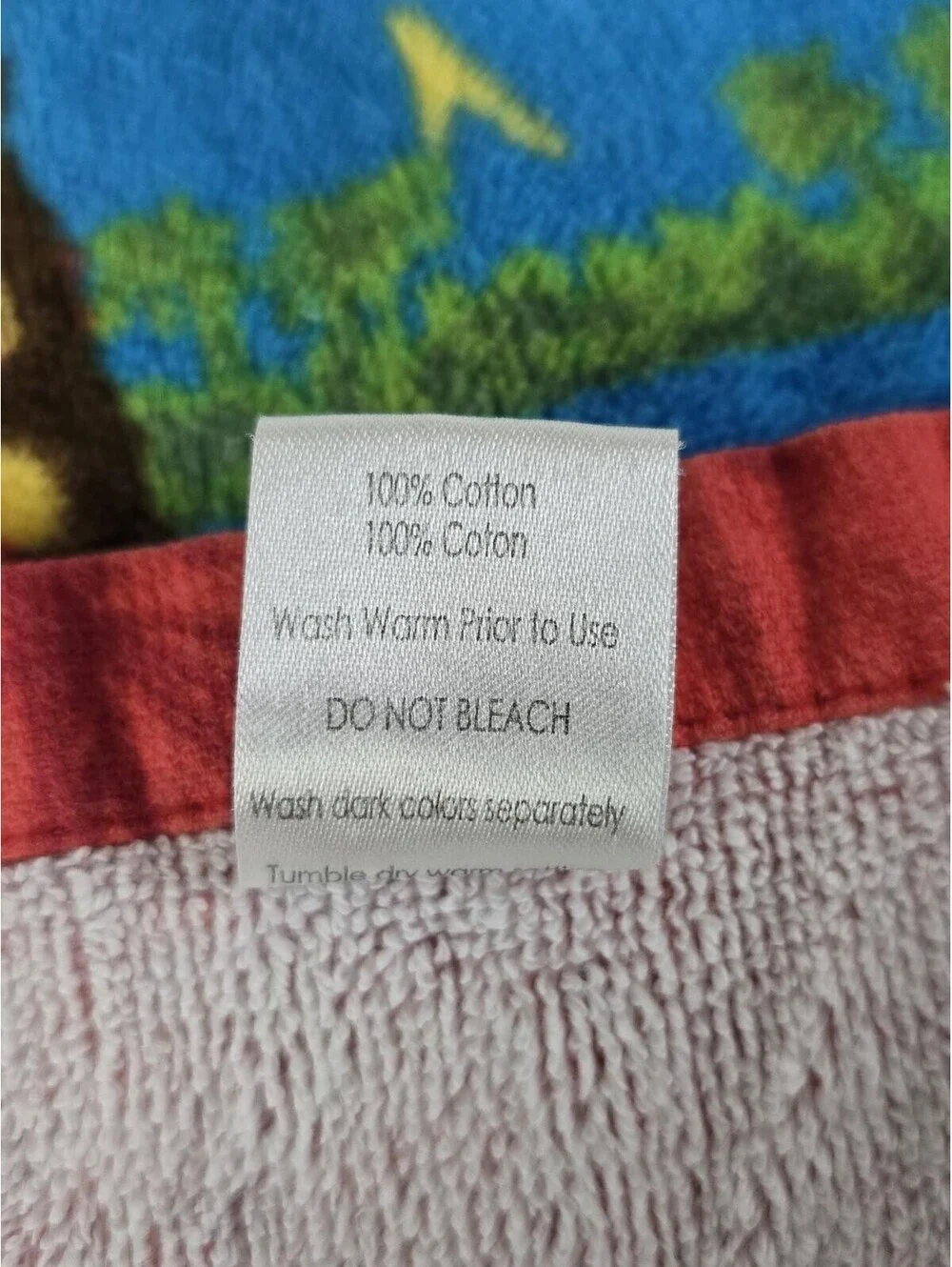 Vintage Big Dogs Beach Towel Just Get'er Done Tomorrow 30x54 Vintage 2005 Rare